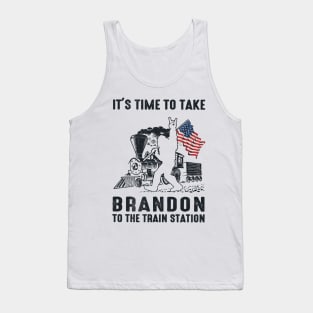 It's Time To Take Brandon Tank Top